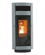 Пеллетный камин с воздушным отоплением DORICA SUPREME STONE NATURAL AIR EVO от магазина mystyle.by