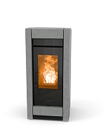 Пеллетный камин с естественной вентиляцией ESSENZA STONE NATURAL AIR EVO от магазина mystyle.by